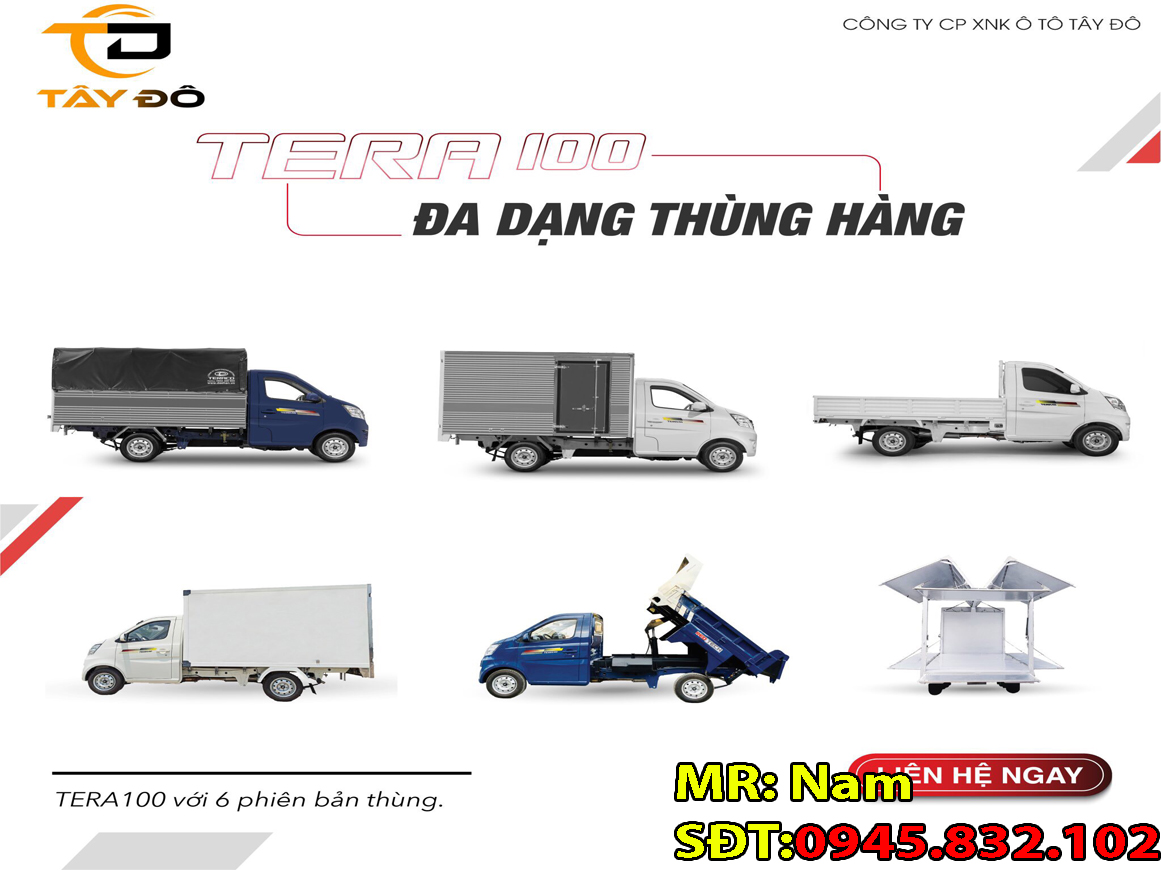 các phiên bản thùng tera 100