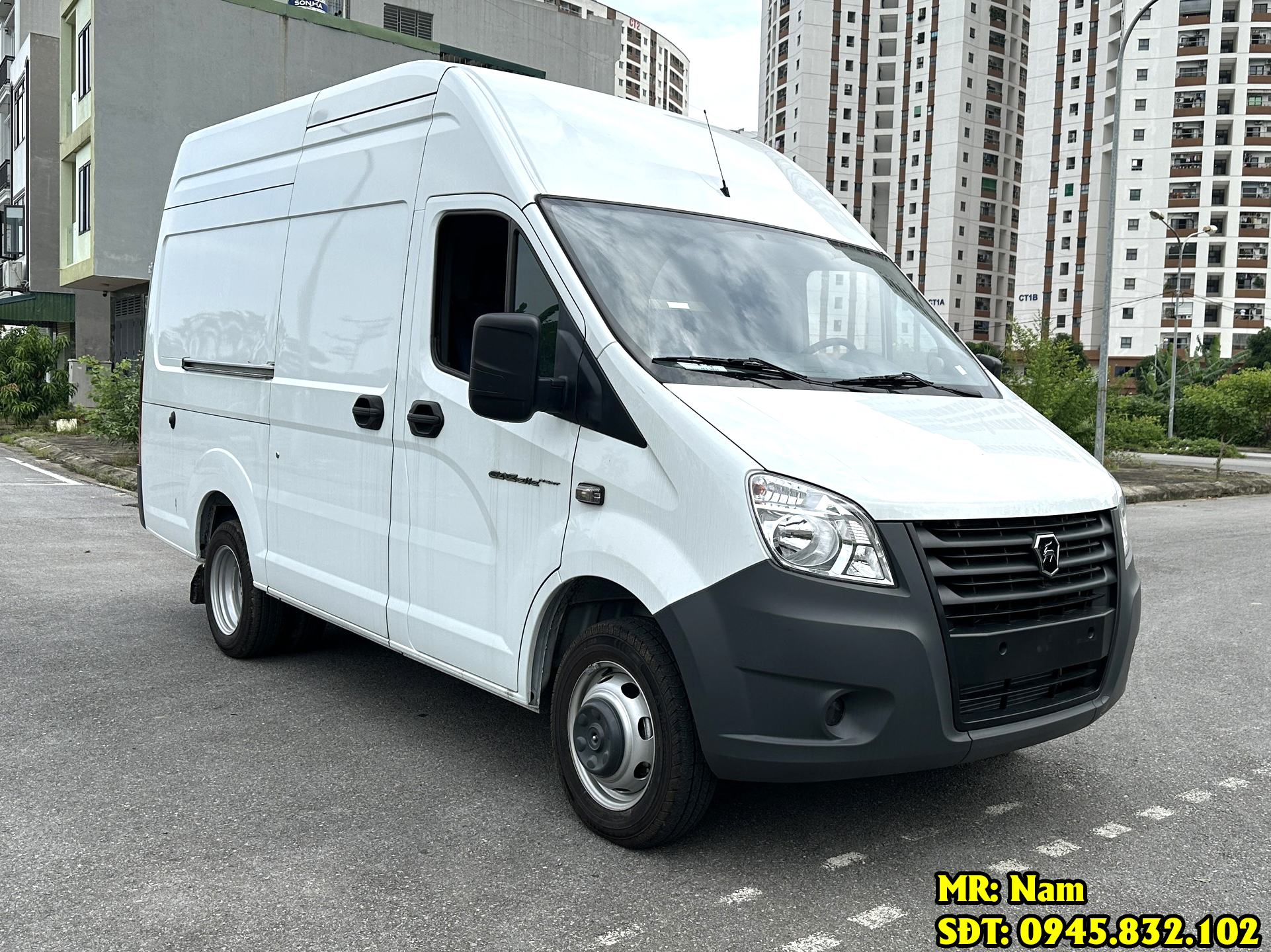 xe gaz van nga 3 chỗ