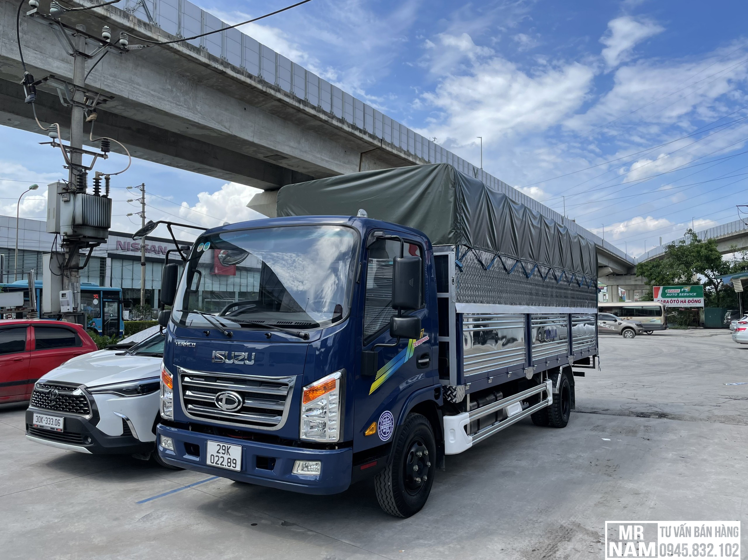 tera 345sl thùng mui bạt 2023 